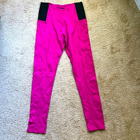 Shinestar hot pink high rise pants size M - Picture 7 of 7